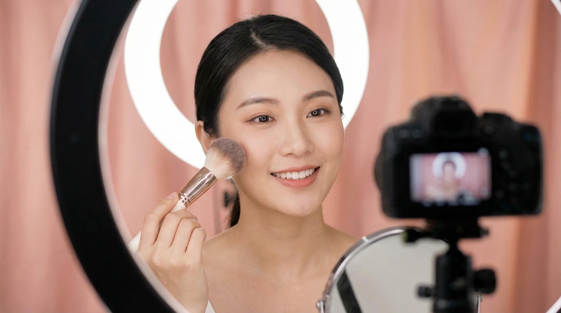 17c一起草美妆视频教程